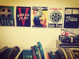 Posters promoting film preservation